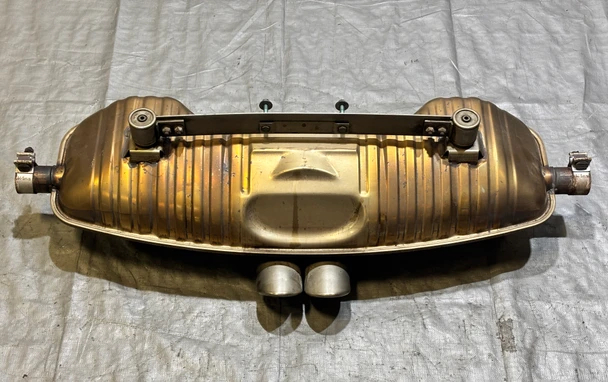 2000-2002 Porsche 986 Boxster S 3.2l Exhaust Muffler w/ Tip / OEM / 95K BX073