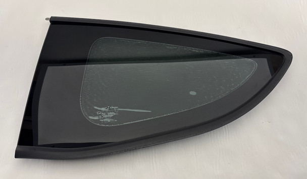 2010-2016 Hyundai Genesis Coupe Driver Rear Quarter Glass Panel / OEM /   HG034