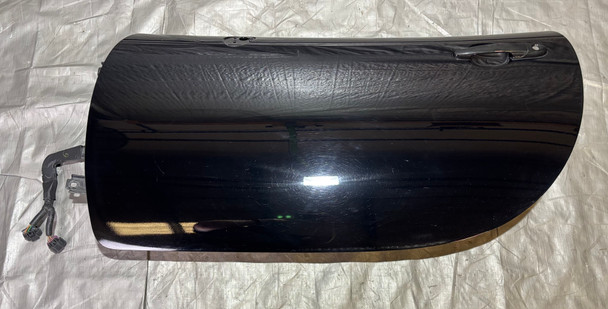 2006-2009 Pontiac Solstice Driver Door Assembly / Mysterious Black  PS077