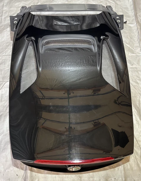 2015-2020 Alfa Romeo 4C Spider Rear Engine Cover Deck Lid Liftgate / Black  AR401