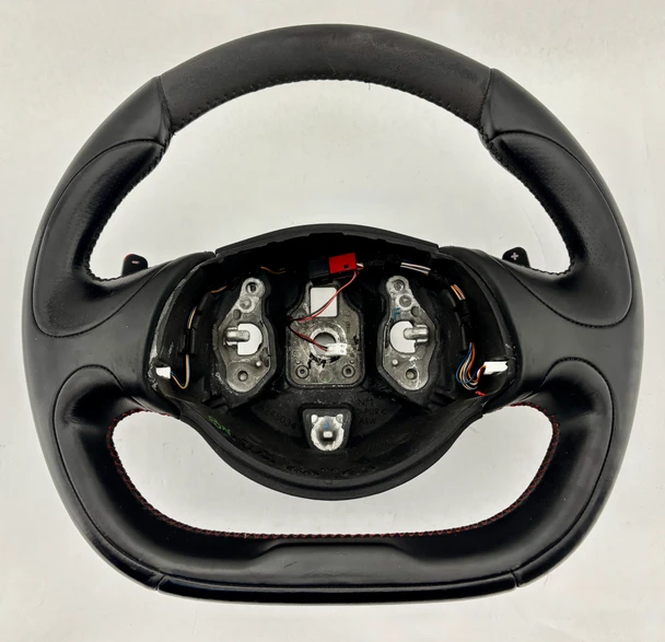 2016-2020 Alfa Romeo 4C Black Leather Steering Wheel /   AR401