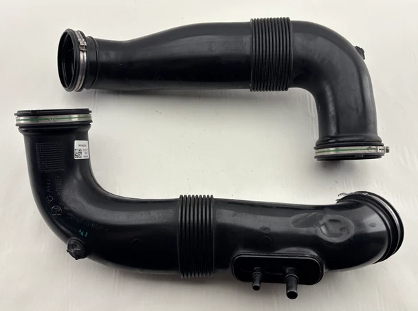 2017-2024  Alfa Romeo Giulia Quadrifoglio 2.9l OEM Air Intake Inlet Pipes / Pair / AG007