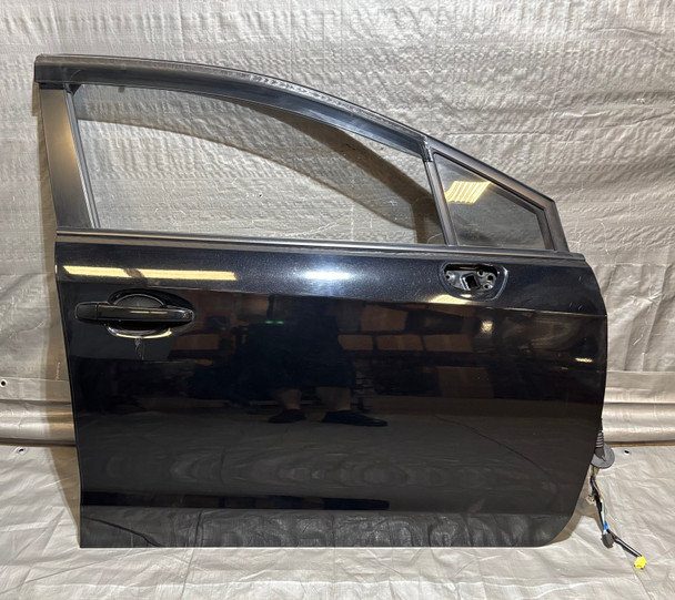 2015-2021 Subaru WRX STI Passenger Front Door Assembly / Crystal Black Silica  SS020