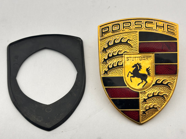 1997-2004 Porsche 986 Boxster / 996 911 OEM Hood Emblem Badge /   BX074