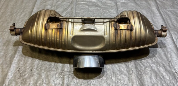 1997-1999 Porsche 986 Boxster 2.5l Exhaust Muffler w/ Eisenman Tip / OEM / 79K BX074