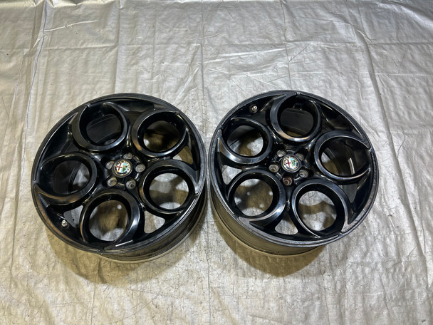 2015-2020 Alfa Romeo 4C 19x8.5" Rear Wheels Rims / Pair / *Minor Bend* / AR401 