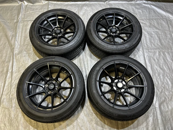 1990-2005 Mazda Miata 15x8" Advanti Storm Wheels Rims w/ Tires / Set of 4 / NB281