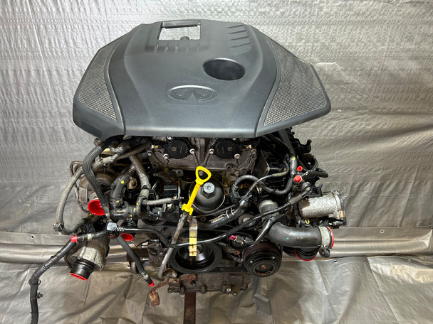 2017-2019 Infiniti Q60 2.0T AWD M274 Engine Long Block w/ Turbocharger / 98K IQ606