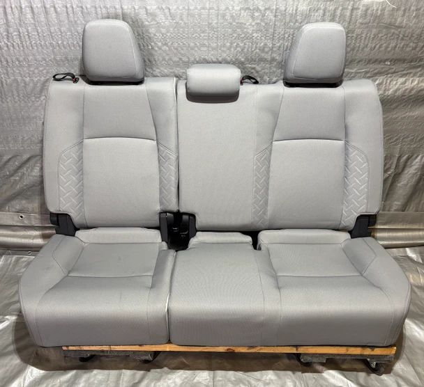 2024-2026 Toyota Tacoma SR5 DoubleCab Cloth Rear Seat Set w/ Headrests (Boulder Gray) /   TC201