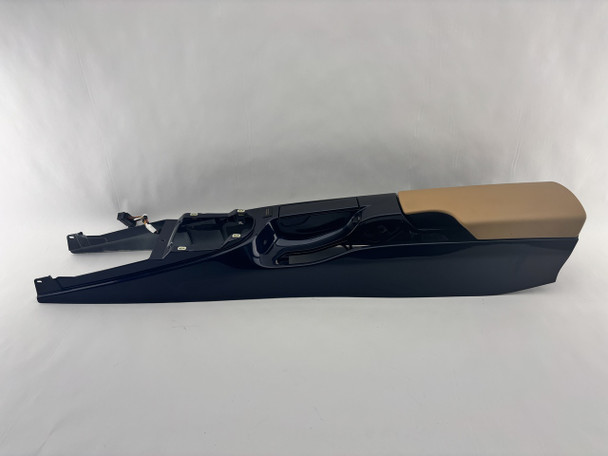 2005-2012 Porsche 987 Boxster / 997 911 Cabriolet Painted Center Console w/ Sand Beige Lid / Midnight Blue /   P7010