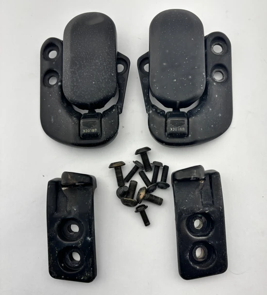 1990-2002 Mazda Miata OEM Convertible Top Latches w/ Strikers / Pair /   NA121