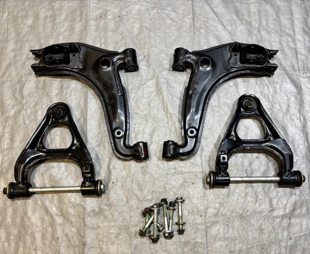 1999-2005 Mazda Miata OEM Front Control Arm Set  / Upper & Lower /  NB283