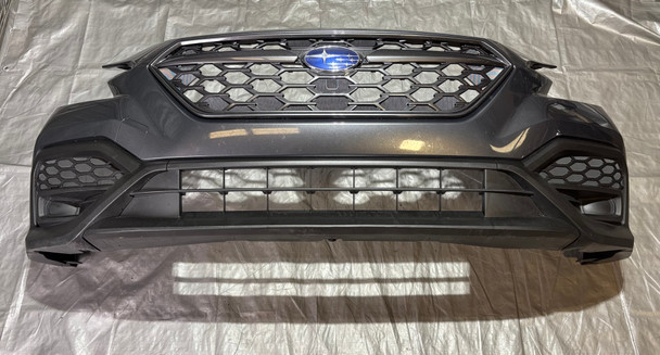 2022-2024 Subaru WRX OEM Front Bumper Cover w/ Grilles / Magnetite Gray Metallic  SW007