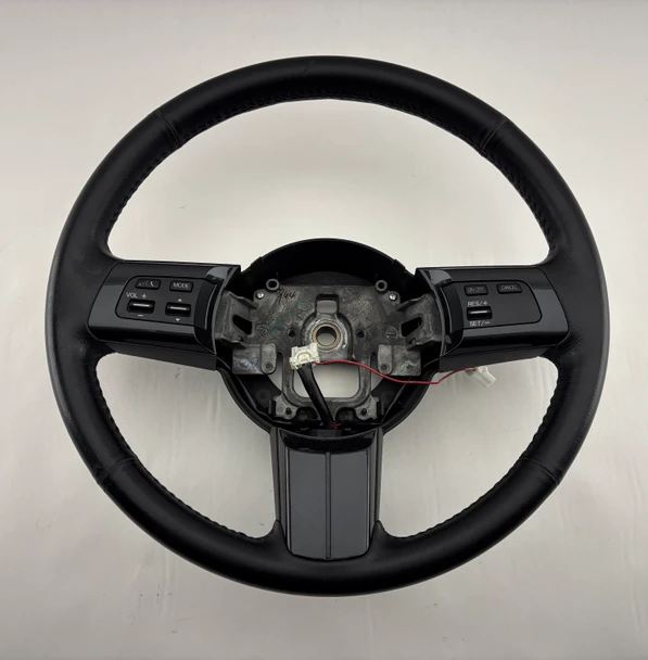 2009-2015 Mazda MX5 Miata Black Leather Steering Wheel w/ Trim / Manual /   NC114