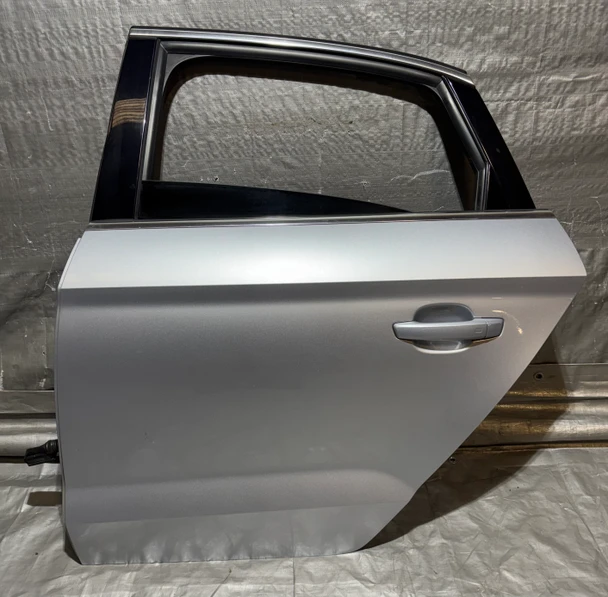2015-2018 Audi S3 Driver Side Rear Door Assembly / Florett Silver Metallic  S3109