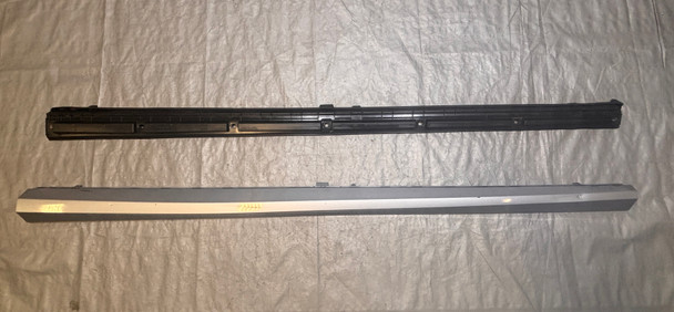 2015-2020 Audi S3 Driver Side Skirt Rocker Panel / Florett Silver Metallic  S3109