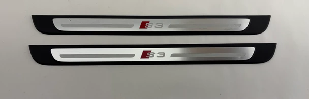 2015-2016 Audi S3 Door Sill Trim Plates / Front Pair /   S3109