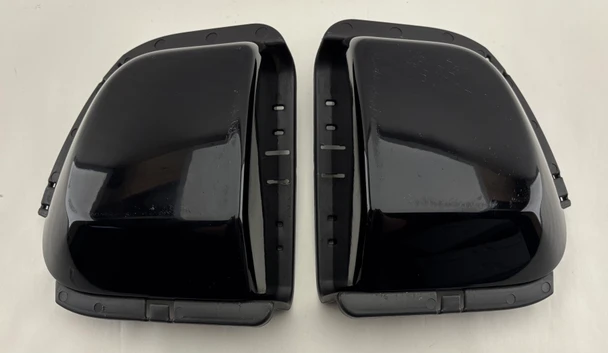 2005-2008 Porsche 987 Boxster Cayman Rear Bumperettes / Pair / Black  BC041