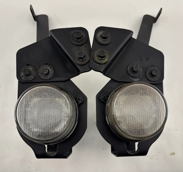 1999-2000 Mazda Miata OEM Fog Lights w/ Brackets / Driver & Passenger /   NB285