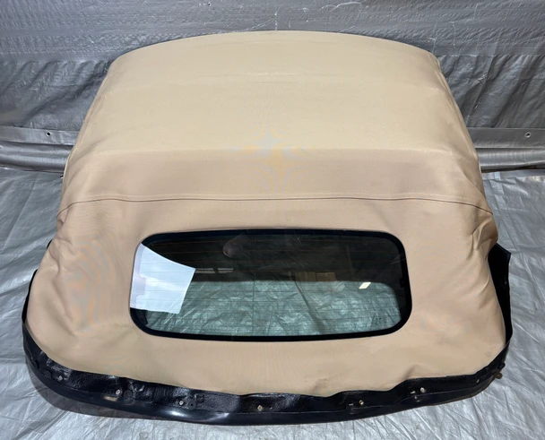 1999-2005 Mazda Miata Aftermarket Convertible Soft Top w/ Frame / Tan Cloth /   NB285