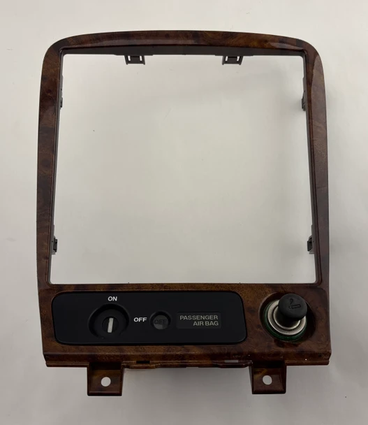 1999-2005 Mazda Miata Upper Radio Surround Trim / Faux Wood /   NB285