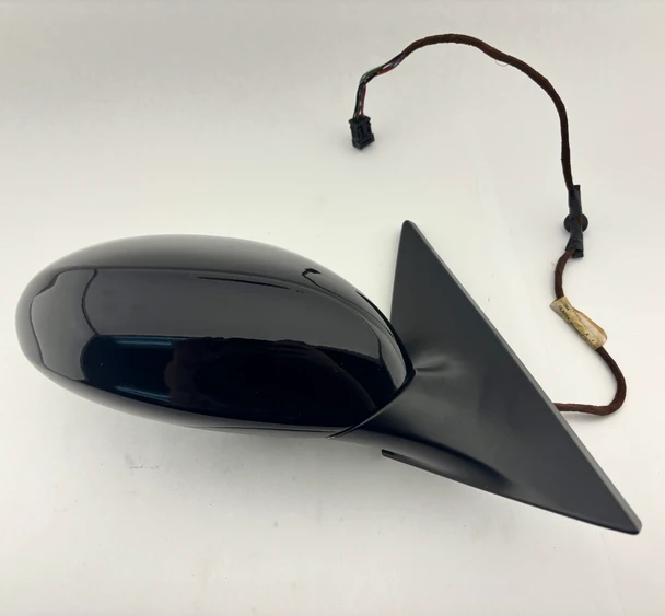 2003-2008 E85 E86 BMW Z4 Passenger Side Power Mirror / Autodim / Jet Black  Z4066