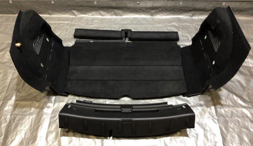 2008-2014 Mini Cooper R55 Clubman Rear Trunk Floor Carpets & Side Panel ...