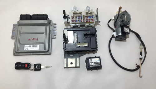 トイガン BCM 2006 Nissan 350Z ECU Module w/ BCM / Ignition Swtich / Key