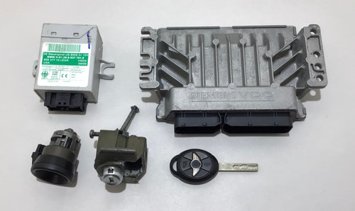 2006 Mini Cooper S R52 Convertible ECU w/ Ignition Switch Key