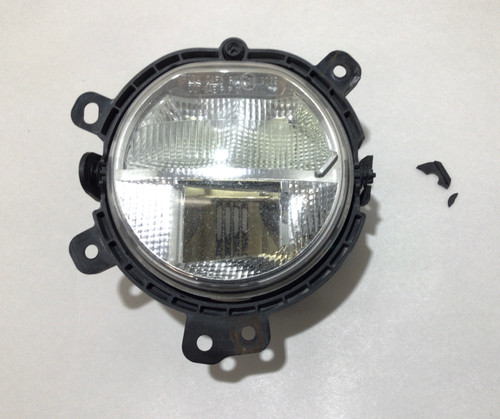 Front Driver Side Fog Light Bezel For 2017-2020 Mini Countryman – Black Textured Plastic, Taiwan