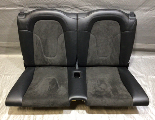 2008-2015 Audi TT Coupe Rear Seat Set / Black Leather / Alcantara ...