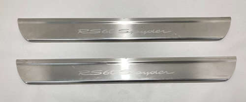 2008 Porsche 987 Boxster RS60 Spyder Aluminum Door Sill Trim