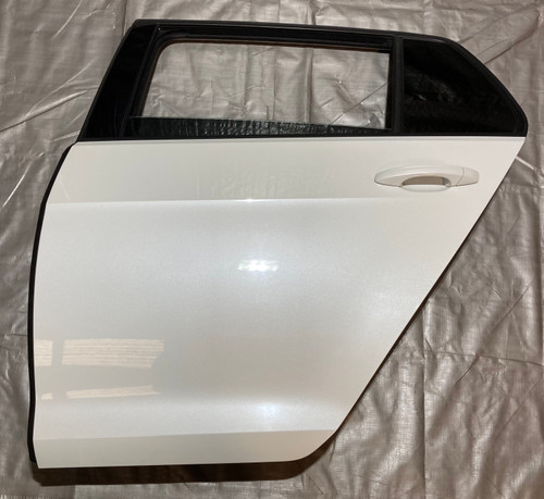 2015-2020 Volkswagen MK7 Golf R Driver Rear Door / Oryx White