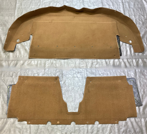 シガレッタ 1990-1997 Mazda Miata Rear Parcel / Firewall Carpet Set / Tan