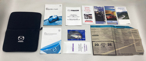 2004 Mazda Miata Owner's Manual w/ Case / NB219 - Redline Auto Parts