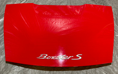 1997-2004 Porsche 986 Boxster S Rear Trunk Lid Panel / Guards Red