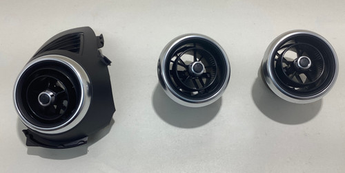 2017-2020 Fiat 124 Spider OEM AC Vents / Set of 3 / FD025