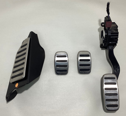 2012-2017 Fiat 500 Abarth Aluminum Pedal Trim Set / Manual / F5021