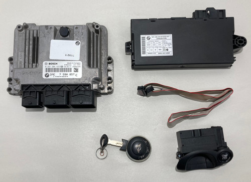2009 Mini Cooper S R57 Convertible ECU Module DME w/ CAS / Key ...
