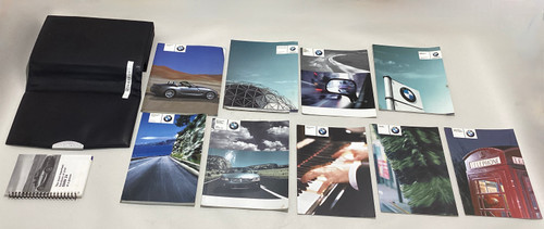 2004 BMW E85 Z4 Convertible Factory Owner's Manual w/ Case Z4057