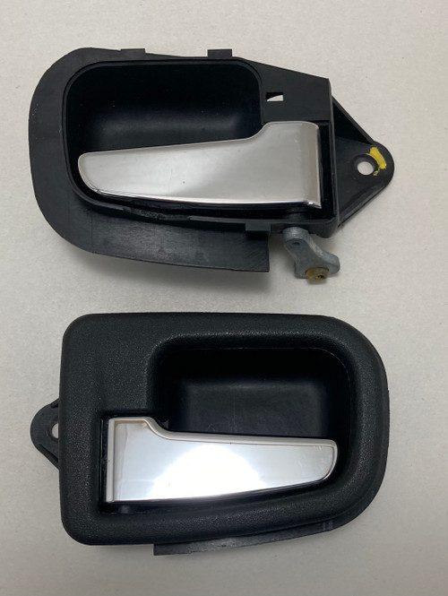 1996-2002 BMW Z3 OEM Interior Door Handles / Pair / Chrome / Z3035