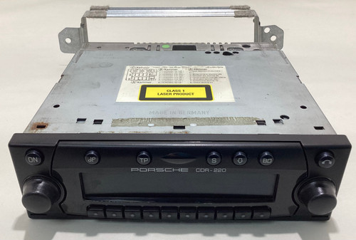 1997-2002 Porsche 986 Boxster / 1999-2002 996 911 CDR-220 Radio