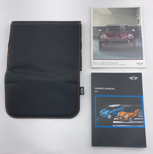 2016 Mini Cooper JCW F56 2DR Hatchback Factory Owner's Manual w