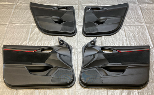 2017-2019 FK8 Honda Civic Type R Interior Door Panels / Set of 4 ...