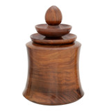 ROSEWOOD ARABESQUE INCENSE CONTAINER 