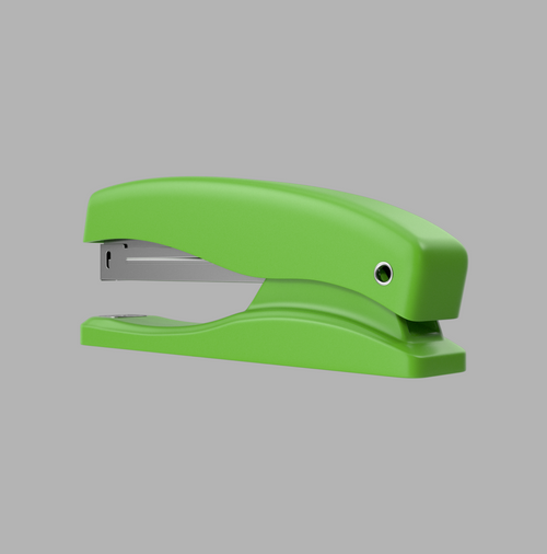 Classic Metal Stapler for Effortless Booklet Binding on Desktops