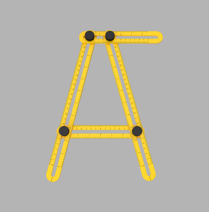 Multi Angle Measuring Ruler