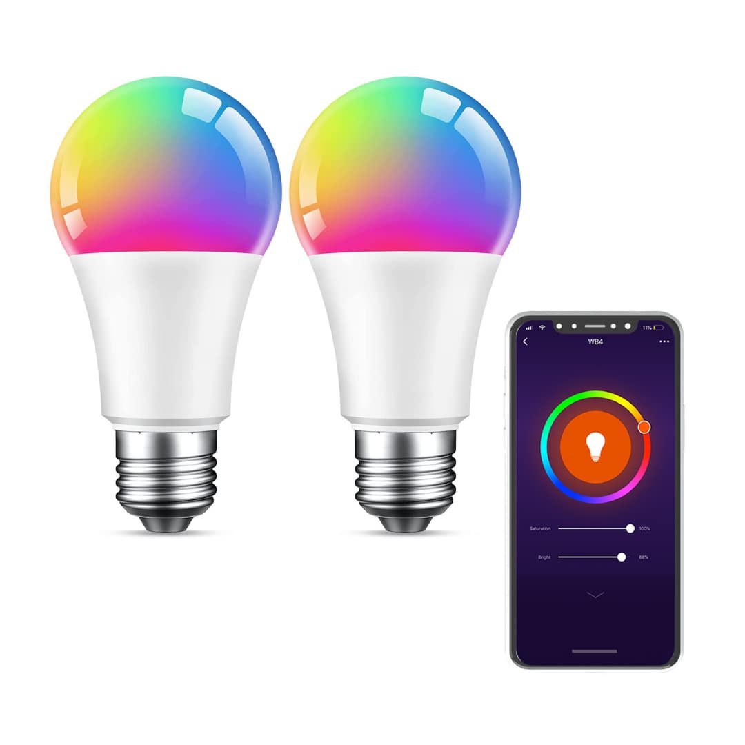 Smart LED Light Bulb Kit – WiFi Color Changing Smart Bulbs