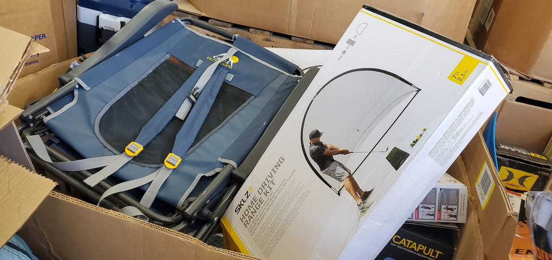 Hunting & Fishing Gear Pallet – Bulk Outdoor Equipment Wholesale Bundle