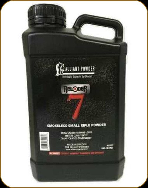 Alliant - Reloder #7 - Smokeless Small Rifle Powder - 5 lbs